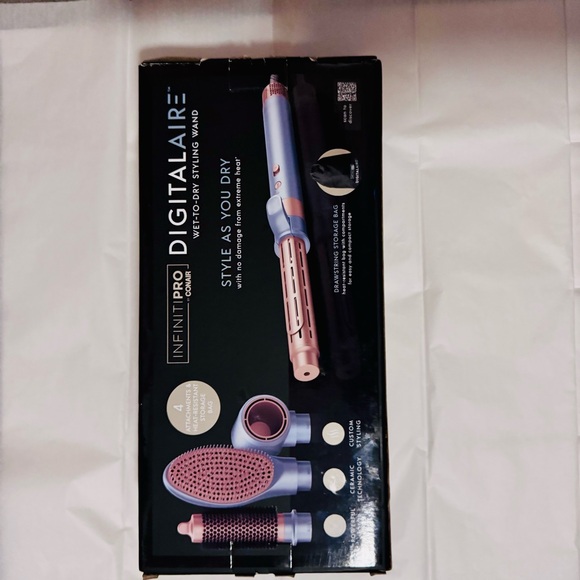 CONAIR DigitalAIRE Multi-Styler WITH Storage Bag BNIB! - Picture 4 of 12